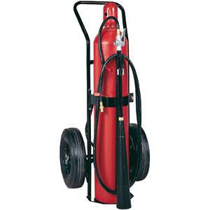 50 lb Wheeled Co2 Fire Extinguisher